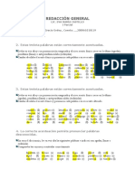 Tarea de Acentuacion