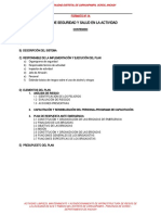 Formato 14 Plan de Seguridad y Salud Ocupacional