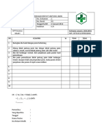 Daftar Tilik DJJ