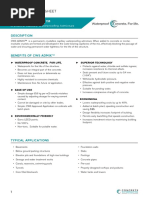 CWS Admix Data Sheet