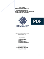 Laporan PKL Angkatan 41 - Kelompok 2 (K3 Mekanik, K3 Pesawat Uap Dan Bejana Tekan, K3 Kelembagaan Dan Keahlian)