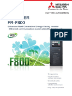 Catalog Inverter Mitsubishi F800