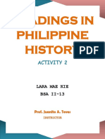 Readings in Philippine History