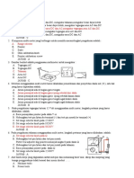 Soal Uas Pdto Kelas X TKR 1 Dan 2 Sahrul