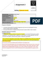 MKT10007 2020 Semester #2 Assignment #2 COVID19 Collaborate Version