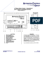 Unidrive Basic Motor Control - Generation Ii "Bmc-2" Guide To Installation and Use