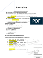 Street Lighting: Md. Aminul Islam Lecturer, Dept. of CEE, SUST