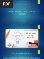 Departamento de Relaciones Públicas