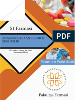 Analisis Sediaan Likuid & Semi Solid: KK Analisis Farmasi Dan Kimia Medisinal (AFKM)