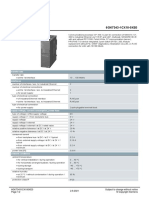 Data Sheet 6GK7343-1CX10-0XE0: Transfer Rate