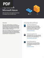 Pay Less With Azure Datasheet en US Microsoft Azure Vs AWS Cost Comparison Original File