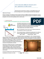 P6 - Experiences Portant Sur La Propagation Des Ondes Dans Les Differents Domaines de La Physique - Application Au Cable Coaxial