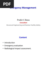 Emergency Management: Prabir C Basu