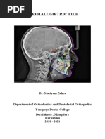 1ST Page Cephalometric File