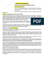 Resumen Teoría de La Administración V2.0-Oscar