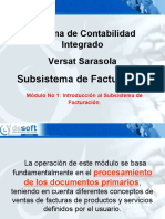 Subsistema de Facturación