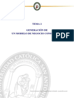 Tema 2-Generación de Un Modelo de Negocio Consistente