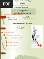 Stage de Perfectionnement: Elaboré Par: Mrabti Hinda Encadré Par: Ben Hsan Tawfik