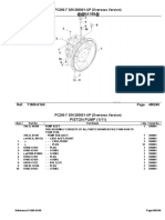 PC200-7 Piston Pump Parts