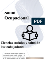 4 - Salud Ocupacional Ciencias Sociales y Salud de Los Trabajadores