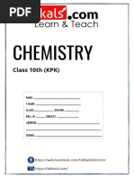 Chemistry Class 10 Chapter 14