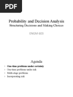 Structuring Decisions and Making Choices I