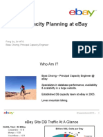 DB Capacity Planning at Ebay: Feng Qu, SR Mts Bass Chorng, Principal Capacity Engineer