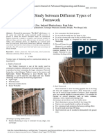 Comparative Study Between Different Types of Formwork