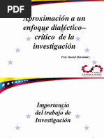 Modelo - Investigacion - Dialectico - Critico