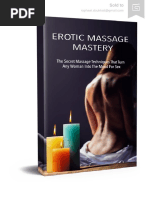 Special Bonus Erotic Massage Mastery