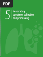 Respiratory Specimen Collection and Processing