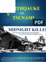 Moro Gulf Earthquake and Tsunami