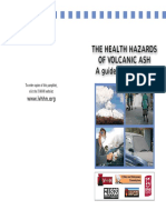 Volcanic Ash Health