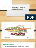 Lesson 1 Assessment of Learning