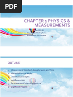 Chapter 1 Physics & Measurements: Ian (簡紋濱) Department Of Electrophysics National Chiaotung University