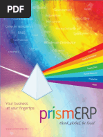 PrismERP Brochure