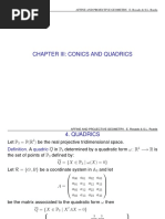 (E Rosado, S L Rueda) Affine and Projective Geometry - Conics and Quadrics