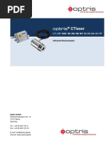 Manual Optris CTlaser