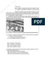 Figura 1. Modelo Da Estrutura Da Membrana Plasmática