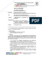 Informe #03 - Observacion A Documentos de Liquidacion