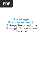 7 Steps Involved in A Strategic Procurement Process