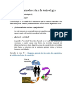 Módulo I. Introducción A La Toxicología