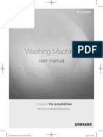 Washing Machine: User Manual