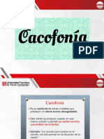 Cacofonía y Dequeismo 