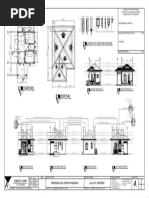 Floor Plan Roof Plan: Schedule of Doors and Windows