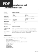 Course Plan 2020 MCS I