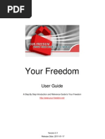 Your Freedom User Guide