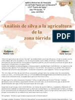 Silva A La Agricultura de La Zona Tórrida