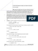 Chapter 11: Forward and Futures Hedging, Spread, and Target Strategies