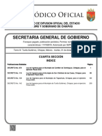 Ley de Ingresos para El Municipio de Tuxtla Gutierrez Chiapas para El Ejercicio Fiscal 2020